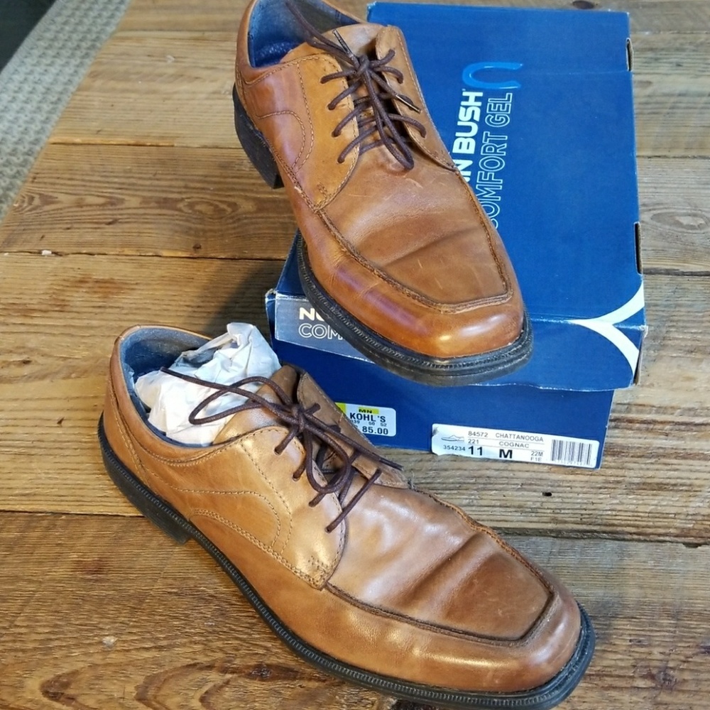 Nunn Bush Comfort Gel Oxford Shoes Size 11